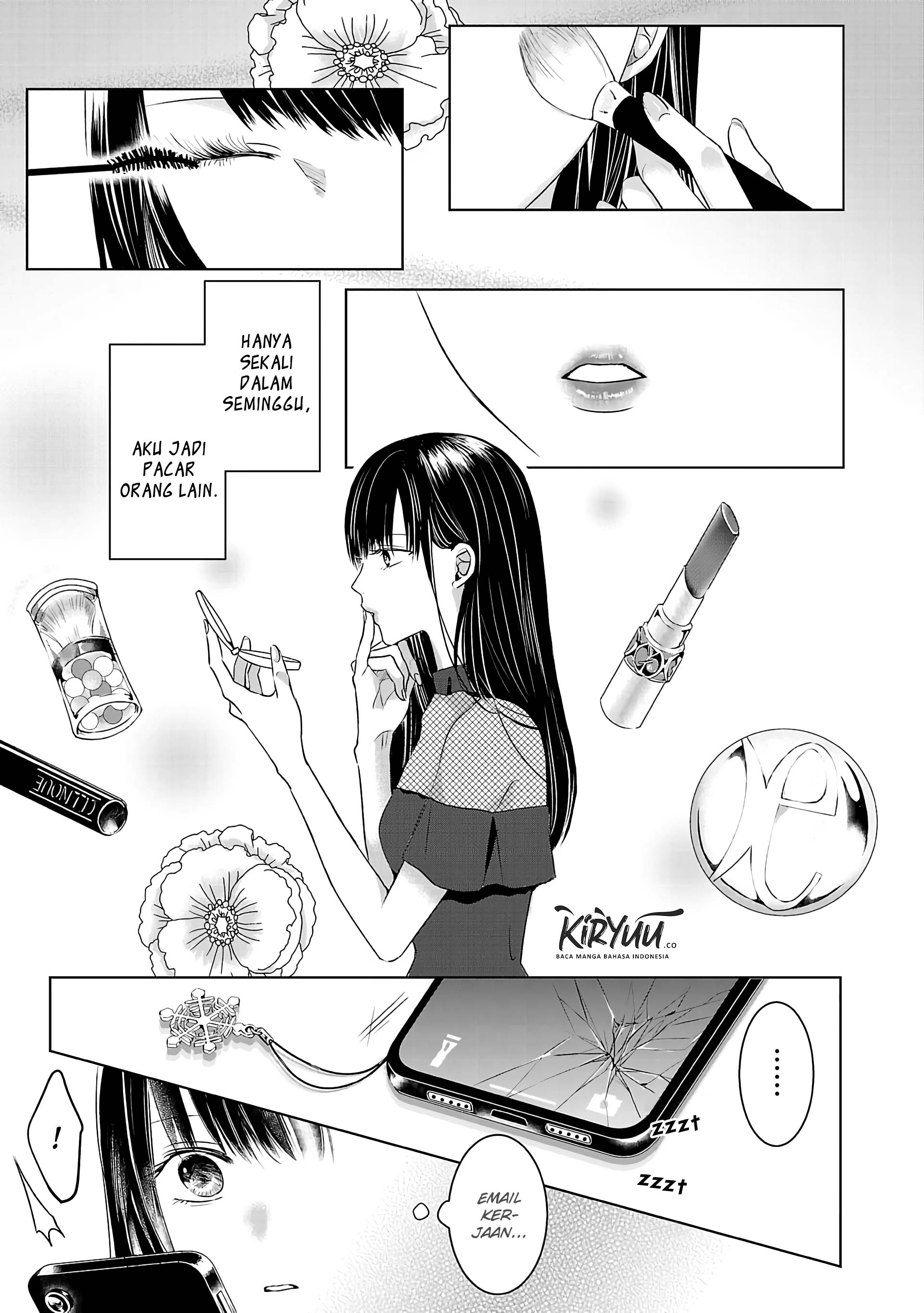Ashita, Watashi wa Dareka no Kanojo Chapter 01 Gambar 39